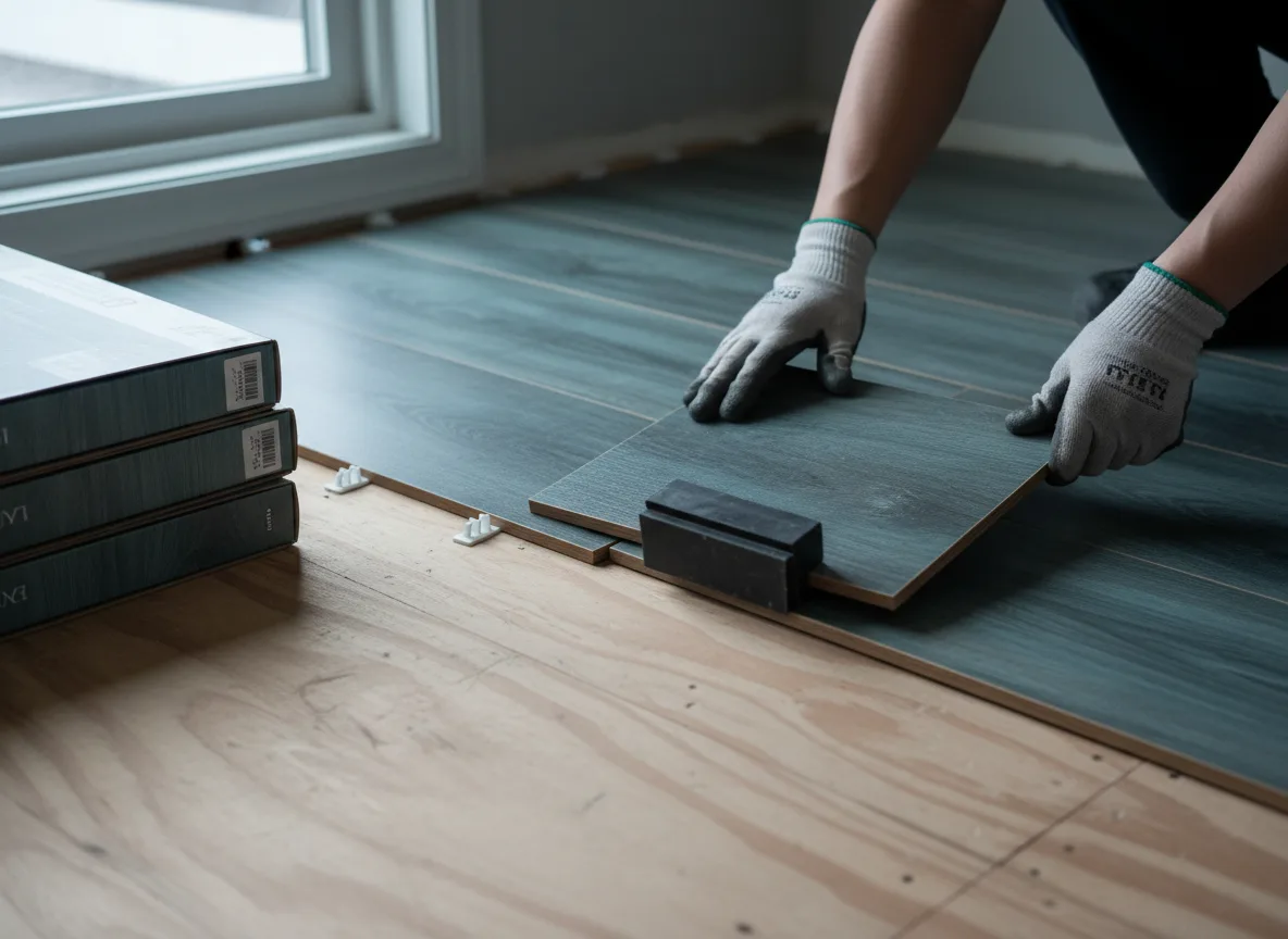 Luxury Vinyl Plank Installation company in Countyline, OK